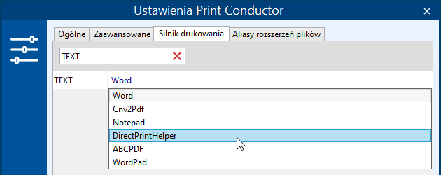 Drukuj pliki TXT w trybie "bezpośrednim"